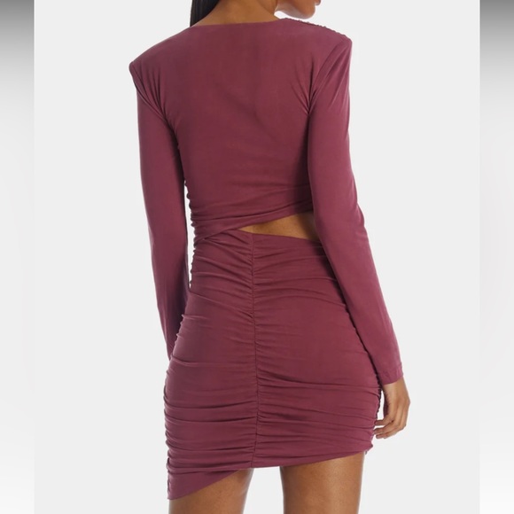 Bardot Rosa Ruched Mini Dress - Picture 2 of 6